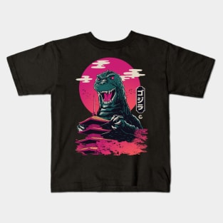 Godzilla first appearance Kids T-Shirt